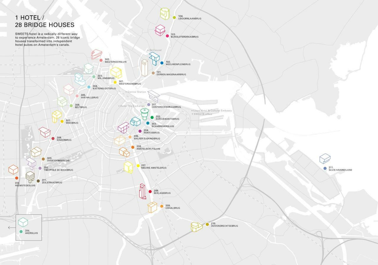 Sweets - Kinkerbrug Apartment อัมสเตอร์ดัม ภายนอก รูปภาพ